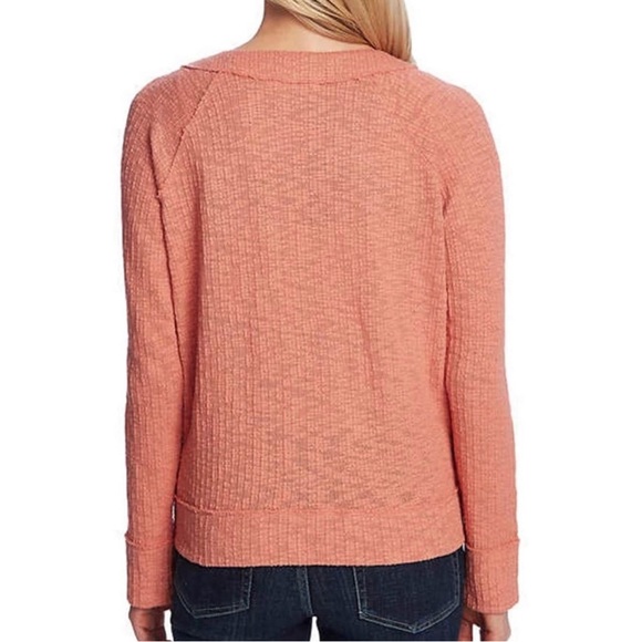 Turo By Vince Camuto Cardigan Sweater Women's Size XXL Button Front Textured 2XL - Picture 2 of 15